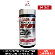 MuscleTech Hydroxycut Hardcore Super Elite 120 capsules Muscletech super elite