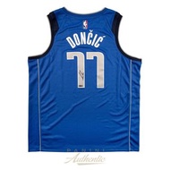 Luka Doncic Autographed Dallas Mavericks Royal Blue Nike Swingman Jersey預訂簽名球衣NBA