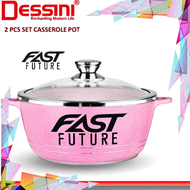 ❤️Original DESSINI 24CM Pot❤️ Loose Item Periuk Dessini Non Stick Casserole Pot