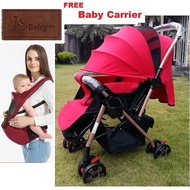 2 way Facing PREMIUM Baby Stroller FREE BABY CARRIER JSbaby BRAND, 2 way Luxury Baby Stroller