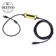 HEEPDD ViaGasaFamido Programming Cable Data Fit for FX1S/1N/2N/3U FX Series PLC USB-SC09-FX 2.5 Mete