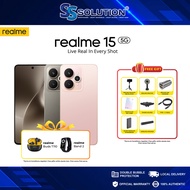 Realme 15 5G (12+14GB) Dynamic RAM + 256GB ROM l Dimensity 7300+ 5G l 7000mAh Titan Battery I 80W Ch