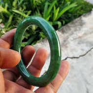 Gelang Giok Aceh - Natural Nephrite Jade