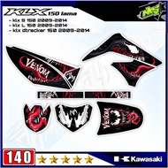 Decal Sticker Striping Variasi Fullbody KLX 150 Lama 2009-2014 - Decal KLX L 150 Lama - Decal KLX S