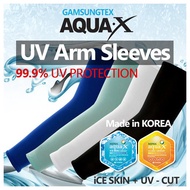 AQUA.X Cooler Arm Sleeves/UV Arm Sleeves/ Scarf / Sunblock / Mask/ Made in Korea