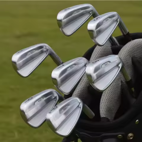 Cast Golf Clubs T100 Iron Set, Can Be Used in Both Hands, Soft Carbon Steel Construction, High Durab