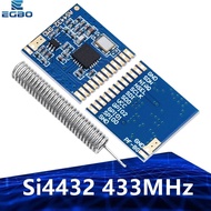 1~10PCS AS4432-SMD Si4432 433MHz Wireless Module SI4432 small volume SMD 100mw 1.5km