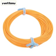 YVETTMY Floating Fly Fishing Line, Multiple Colors Nylon Fly Fishing Line, Durable 100FT 3wt 4wt 5wt