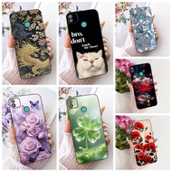 For Tecno Pop 4 Case Cute Cartoon Fashion Butterfly Funny Painted Casing For Techno Pop 4 BC2c BC1s
