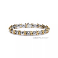 สร้อยข้อมือ Tiffany &amp; Co.Schlumberger® 36 ชิ้น 18k Gold Diamond Stone สร้อยข้อมือออกแบบแบรนด์หรู -Tiffany &amp; Co. Schlumberger®  Bracelet