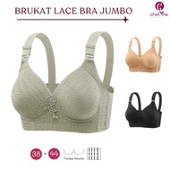 Chelyne Women's Bra B937 Full Cup Lace Bra - BIG Size Bra 38/44 Cup C - Jumbo Bra