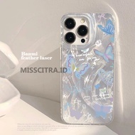 YX198 SOFTCASE CASING KUPU KUPU biru COMPATIBLE FOR REDMI A1 A2 A3 5A 6A 8 8A PRO 9A 9C 9T 10 10A 10