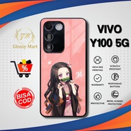 Latest Vivo Y100 5G Case Vivo Y100 5G Casing Kawai AnimeGirl Softcase Glossy Hardcase Vivo Glossy Ca