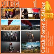PUBG Poster Sticker | War War War War | War War War | Mobile Mobile Mobile | Game Game | Games Games