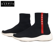 Prada Sport knit upper high-top socks, size 35 1/2 [Used]