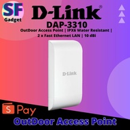 D-Link Wireless N PoE OutDoor Access Pass-Through | 300Mbps | 100M Range | IPX6 | 2 Ethernet LAN por