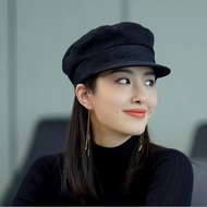 Christian Dior 報童帽 黑 57號