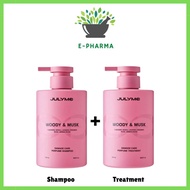 Julyme Damage Care (Woody & Musk) Perfume Shampoo 500ml + Treatment 500ml