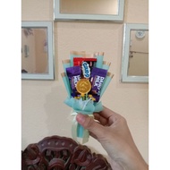 Mini Chocolate Bouquet💐 (2pcs Cadbury+Cloud 9+Coklat Duit)