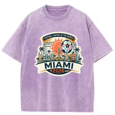2026 Football We Are Winners Host Nations Series Wholesale Tshirts 100 Pcs Men's T-Shirts Washed Gro