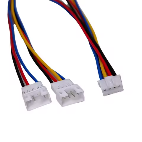 10cm PH 2.0mm GPU Graphics Card Cooling Fan Mini 4Pin Power Y 1 to 2 Extension Cable