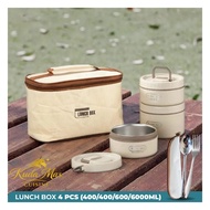Stainless Steel Lunch Box 304 Stainless Steel Stackable Lunch Box/ Food Container