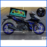 ∏ ❀ ◸ KIDLAT DECALS FOR SNIPER 155 FOR BLACK (ZENITRO GRAPHICS DECALS)