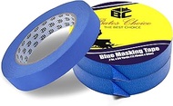 Bates- Painters Tape, 0.7 inch Paint Tape, 3 Pack of Painter Tape, Painting Tape, Masking Tape, Blue