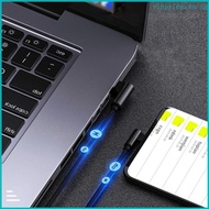 YIN 90 Degrees USB Type C to USB C Cable For Phone Laptop 60W 10Gbps Charger Cord