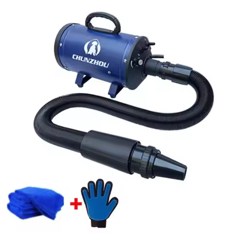 Pet Hair Dryer Compressor Dog Hair Dryer Pet Dog Cat Grooming Blower Warm Wind Dryer Hair For Small 