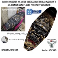 MOTORCYCLE SEAT COVER PRINT CV08 STANDARD AND JUMBO SIZES UNIVERSAL AEROX BEAT VARIO SCOOPY MIO NMAX