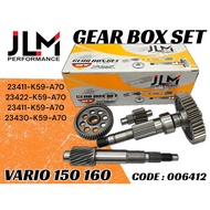 JLM HONDA VARIO VARIO150 GEAR BOX TRANSMISSION 23421-K59-A70 23420-K59-A70 23411-K59-A70 23430-K59-A