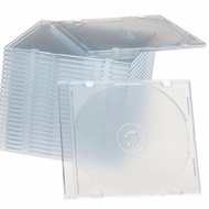 CD Transparent SLIM SINGLE Plastic DVD CASE CD Sleeve
