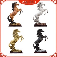 [Asite] Horse Figurine 18.7''H Contemporary Horse Sculpture for Home And Office Display