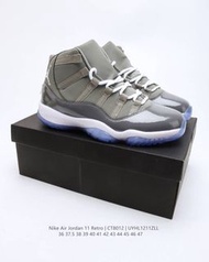 Nike Air Jordan 11 Retro Low"Concord"AJ11 Men's and women's basketball shoes  . EU Size 36 37.5 38 39 40 41 42 43 44 45 46 47