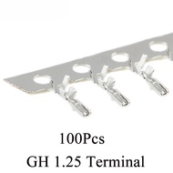 100pcs GH 1.25 Crimp Terminal Female Contact Pin for GH1.25 Housing Connector
