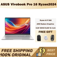 ASUS Vivobook Pro 16 Ryzen2024 Ryzen AI 9 365 AMD Radeon Graphics 16 inch 3.2K 120Hz 100% sRGB OLED 