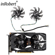 iGTX1650 GTX1660 Ti Cooling Fan GPU Fan For ASUS Dual GTX 1650 1660Ti Graphics Card Fan with case 75