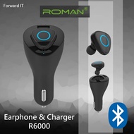 ★ROMAN R6000 Bluetooth Built in Earphone Speaker and Charger