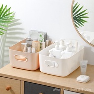 Storage Desktop Cosmetics Sundries Basket Plastic Snacks Household Kitchen Storage Box A0ku
