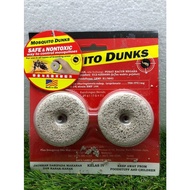 MOSQUITO DUNKS(2 PCS/PACK) FOR USE AQUARIUM FILTER,FLOWERPOT PLATES AND VASE