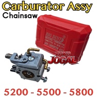 MESIN Original BIG DINT 5200 CARBURETOR carburetor chainsaw engine senso sinso mini 5500 5800 52cc 5