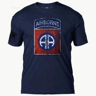 Design Military Short Sleeve 100% Premium Cotton T-Shirt Army 82nd Airborne Division Design Tactical