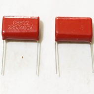 CBB 3.3UF 400V MILAR CAPACITOR mylar 335J 400V CAPACITOR/ 3.3UF 400VOLT/ 335 400V/