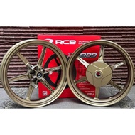 Rcb SP800 6Spokes Mag 2.5F-3.5R-14s Plug N Play For Aerox155 v1&v2