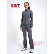 BOOTCUT KGT Seluar Perempuan Hip-Lifting ICE SLIK SCUBA Pants Wide Legs Sport Fitness Casual 鲨鱼裤