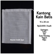 Batis Cloth Bag 15 x 20 cm