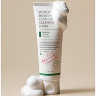 AXIS-Y Sunday Morning Refreshing Cleansing Foam 120ml | Gentle Daily Korean Facial Cleanser