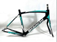 正品特價 Bianchi比安奇碳纖維公路車架Vertigo碳架 carbon roadbike frameset
