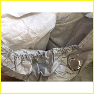 ♣ ¤ MOTOR COVER FOR: HONDA XRM 125 (DHN) FULL BODY WITH STRAP LOCK, REFLECTOR AND COTTON CLOTH INSI